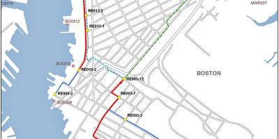 Mapa de easT Boston